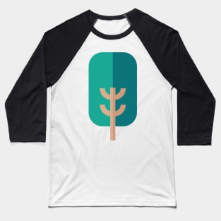 tree icon Baseball T-Shirt